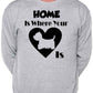 Home Is Where The Westie Is Dog Lover Unisex Sweatshirt