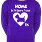 Home Is Where The Westie Is Dog Lover Unisex Sweatshirt