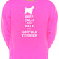 Keep Calm & Walk Norfolk Terrier Dog Lover Sweatshirt