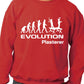 Evolution Of Judo Martial Arts Funny Adult Sweatshirt