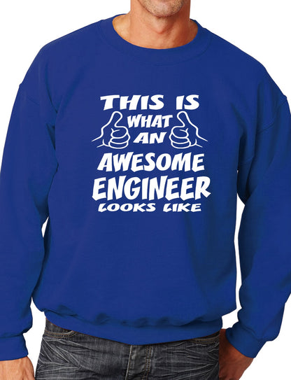 Evolution Of An Awesome Engineer Job Work Unisex Sweatshirt Sizes S-XXL