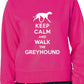 Keep Calm Walk Greyhound Dog Lovers Sweatshirt