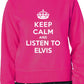 Keep Calm Listen To Elvis Music Gift Sweatshirt