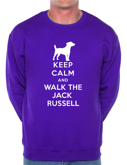Keep Calm Walk The Jack Russell Sweatshirt