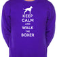 Keep Calm Walk The Boxer Dog Lovers Sweatshirt