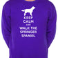 Keep Calm Walk The Springer Spaniel Dog Lovers Sweatshirt