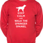 Keep Calm Walk The Springer Spaniel Dog Lovers Sweatshirt