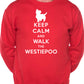 Keep Calm Walk The Westiepoo Dog Lovers Sweatshirt
