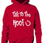 Talk To The Hoof Girls Horse Riding Hoodie Equestrian Pony Gift