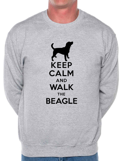 Keep Calm Walk The Beagle Sweatshirt