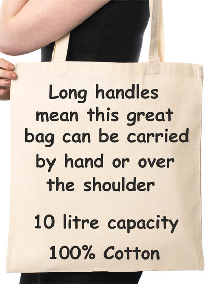 Print4u Shopping Tote Bag For Life Made In 1974 50th Birthday