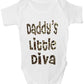 Daddy's Little Diva Baby Onesie Vest
