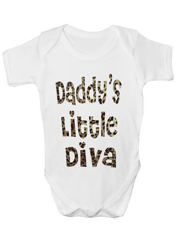 Daddy's Little Diva Baby Onesie Vest