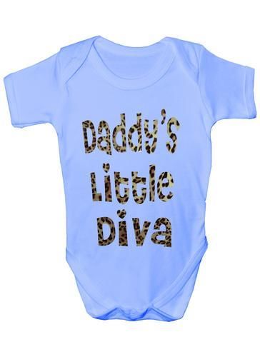 Daddy's Little Diva Baby Onesie Vest