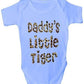 Daddy's Little Tiger Baby Onesie Vest