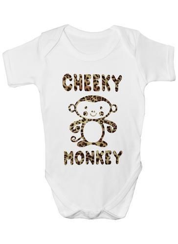 Cheeky Monkey Baby Onesie Vest