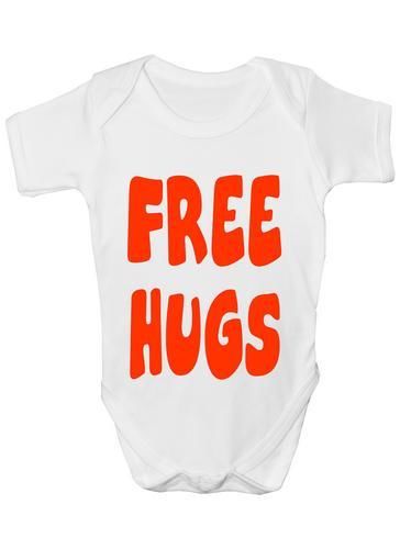Free Hugs Baby Onesie Vest