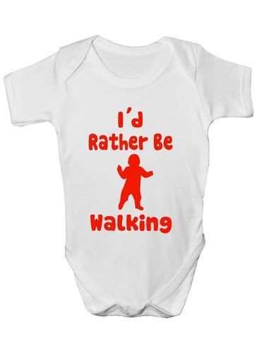 I'd Rather Be Walking Baby Onesie Vest