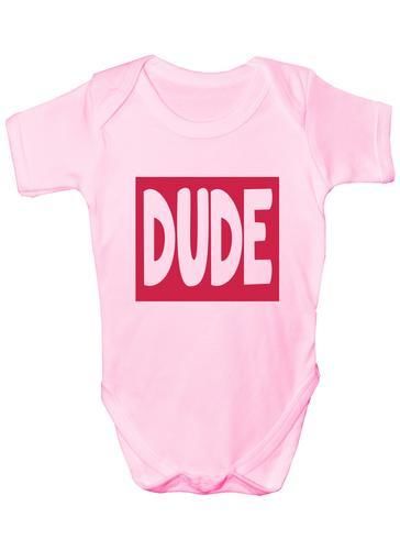 Dude Baby Onesie Vest