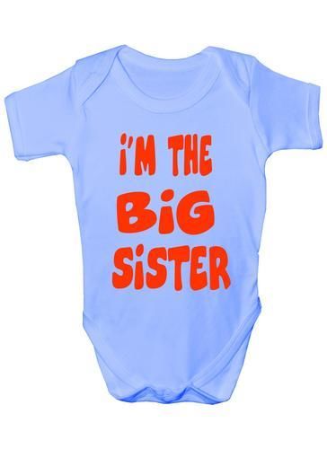 I'm The Big Sister Baby Onesie Vest