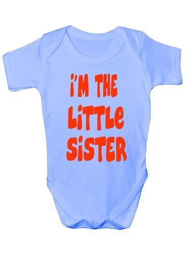 I'm The Little Sister Baby Onesie Vest