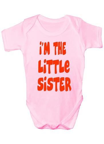 I'm The Little Sister Baby Onesie Vest