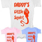 Daddy's Little Squirt Funny Baby Onesie Vest