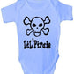 Lil' Pirate Skull & Crossbones Baby Onesie Vest