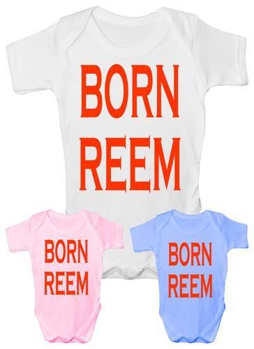 Born Reem Only Way Is Essex Funny Baby Onesie Vest