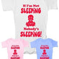 If I'm Not Sleeping Funny Baby Onesie Vest Babies
