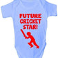 Future Cricket Star Sport Baby Onesie Vest