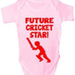 Future Cricket Star Sport Baby Onesie Vest
