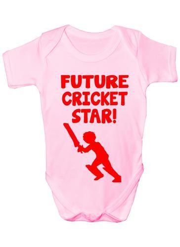 Future Cricket Star Sport Baby Onesie Vest