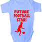 Future Football Star Sport Funny Baby Onesie Vest