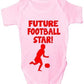 Future Football Star Sport Funny Baby Onesie Vest