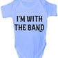 I'm With The Band Onesie Romper Vest