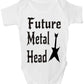 Future Metal Head Onesie Romper Vest