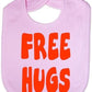 Free Hugs Baby Bib