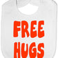 Free Hugs Baby Bib