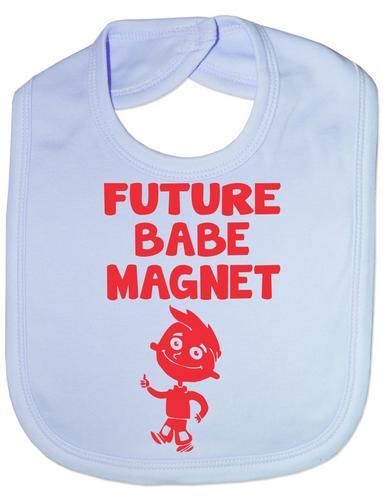 Future Babe Magnet Baby Bib