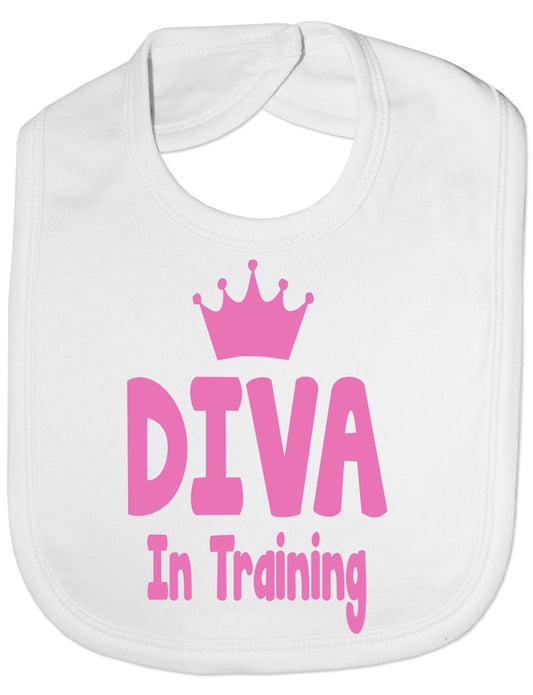 Diva In Training Baby Bib