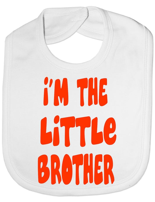 I'm The Little Brother Baby Bib