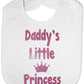 Daddy's Little Princess Baby Bib