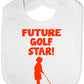 Future Golf Star Baby Bib