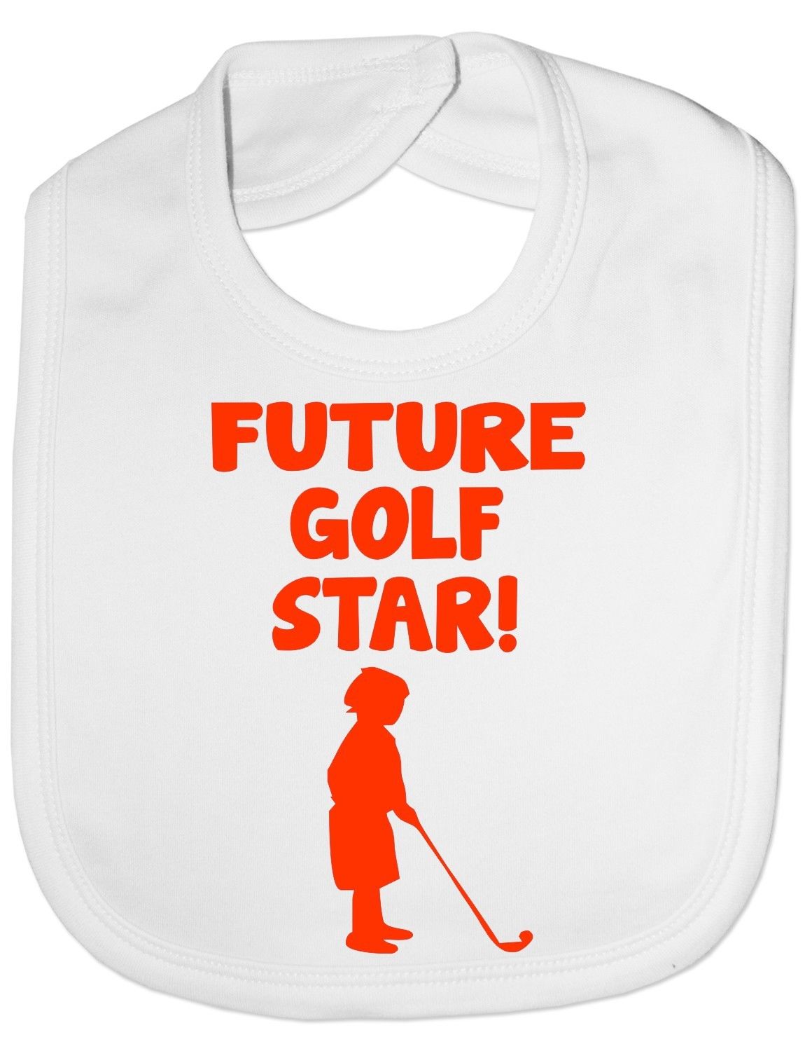 Future Golf Star Baby Bib