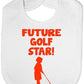 Future Golf Star Baby Bib