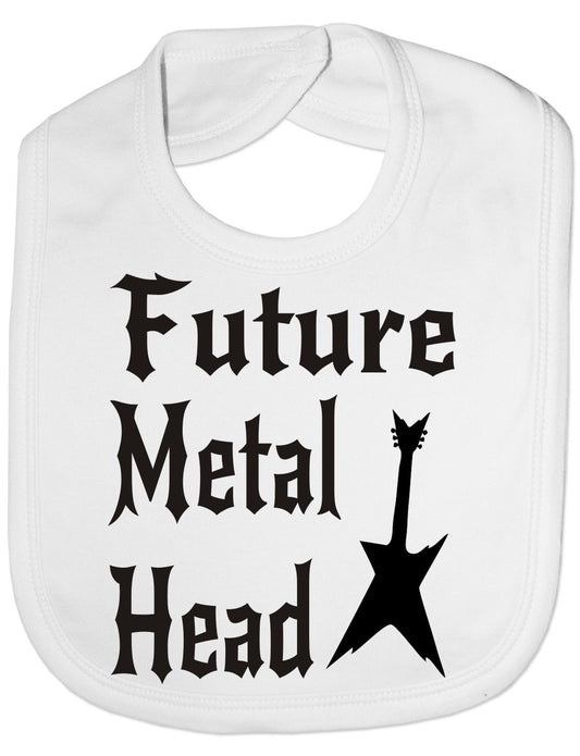 Future Metal Head Baby Bib