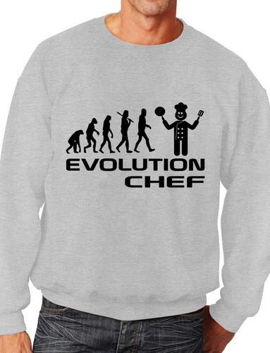 Evolution Of A Chef Funny Adult Sweatshirt
