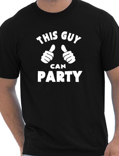 This Guy Can Party T-Shirt Clubbing