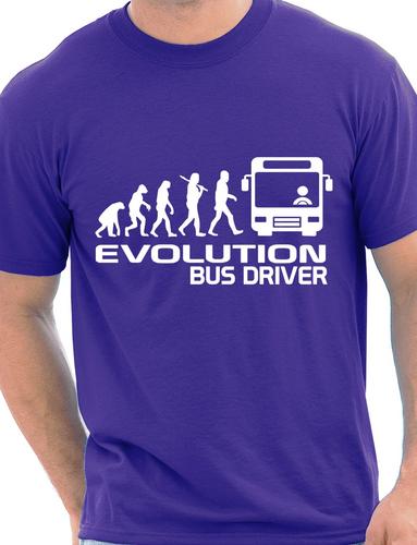 Evolution Of A Bus Driver T-Shirt